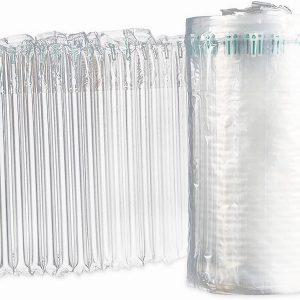 Inflatable Air Column Bag (with Pump) Width 8/12/16-inch Bubble Cushioning Shock-Absorbing Anti-Drop used to Protect iPad, iPhone, Glasses, Wine Bottles, Safe Transport Packaging (W/16 x L/2000-inch)