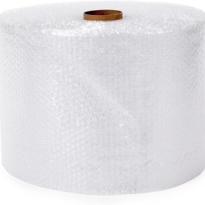 Bubble Wrap for Moving, Packing, Shipping and Storage, Perforated Protective Cushioning for Fragile Items, 12-inch x 175-ft Long Roll, Small 3/16", Clear